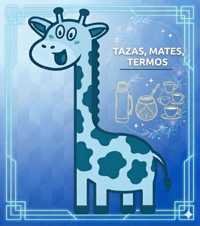 Imagen para la categoría TAZAS JARROS VASOS MATES TERMOS PAVAS YERB/AZUC B.MATEROS